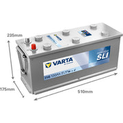 Varta Battery 12V 120Ah 760A 620109076K182