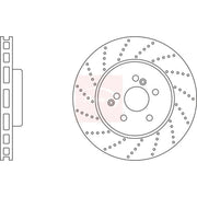 Apec 2 x / Front Brake Discs DSK2684-x2