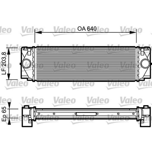 Valeo Intercooler (Charge Air Cooler) 817994