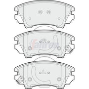 Fahren Front Brake Pad Set FBP3253
