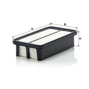 MANN-FILTER Engine Air Filter C 2219