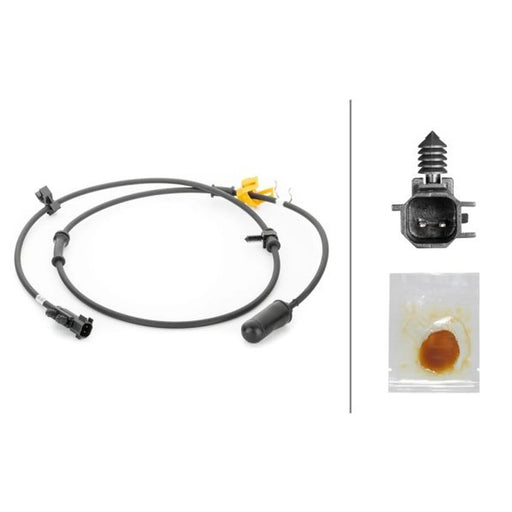 Hella ABS Wheel Speed Sensor Rear 6PU 230 040-031