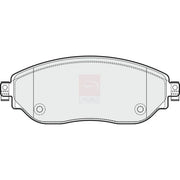 Apec Front Brake Pad Set PD3382