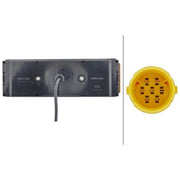 Hella Tail Light / Lamp R5W Left 2VP 340 450-511