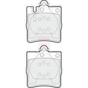 Apec Rear Brake Pad Set PD3326
