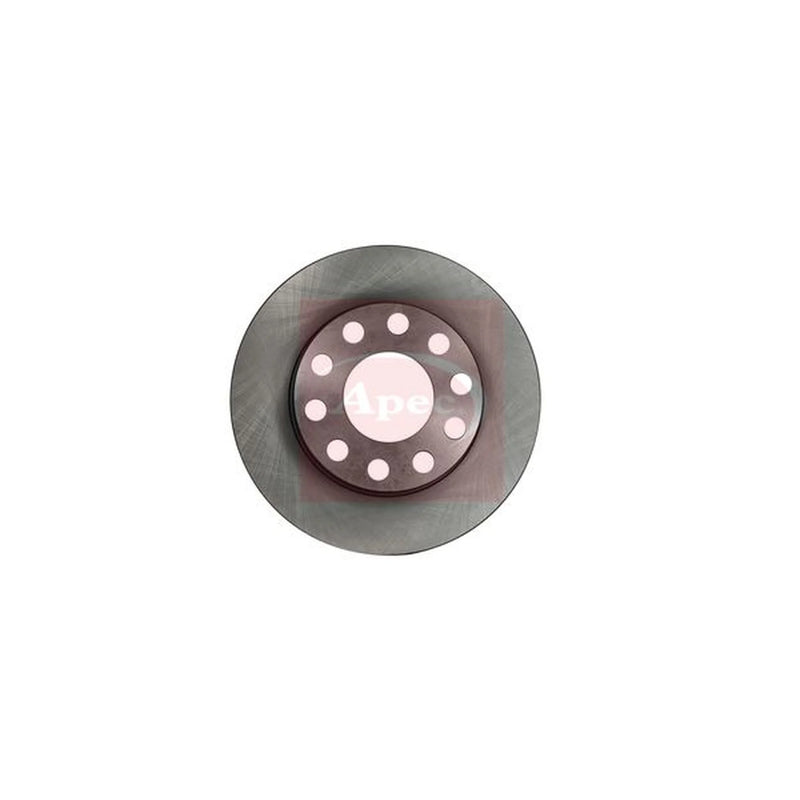 Apec 2 x Solid Rear Brake Discs DSK2098-x2