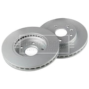 Borg & Beck 2 x Front Brake Discs BBD4641-x2