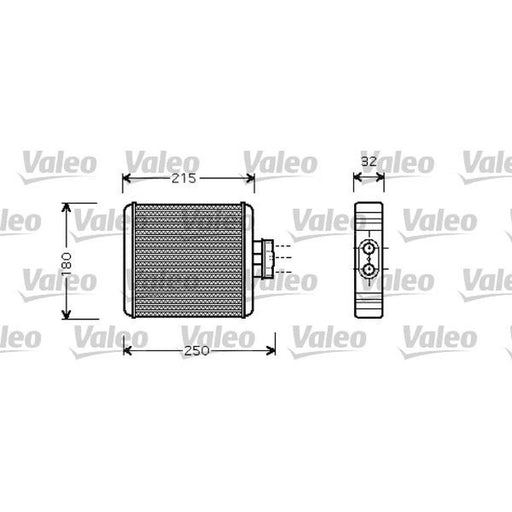 Valeo Heater Matrix Core Heat Exchanger 812323