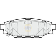 NAPA Rear Brake Pad Set NBP1706