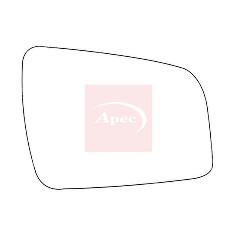 Apec Exterior Wing Mirror Glass Right AMS2292