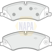 NAPA Front Brake Pad Set NBP1691