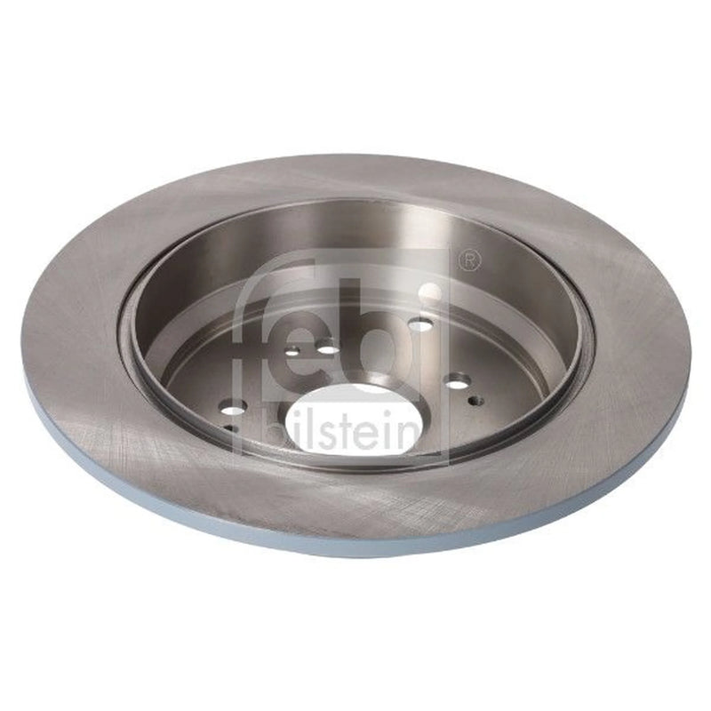 Febi 2 x Solid Rear Brake Discs 108423-x2