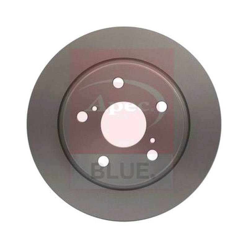 Apec 2 x Solid Rear Brake Discs SDK6125-x2