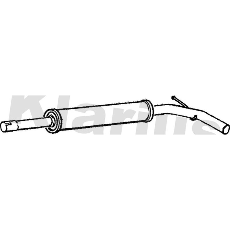 Klarius Box With Centre Pipe Centre VW510K