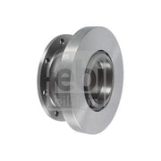 Febi 2 x Solid Rear Brake Discs 108001-x2