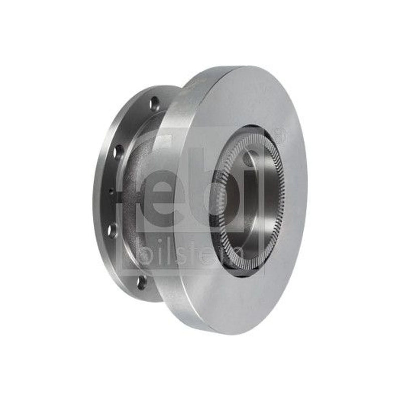 Febi 2 x Solid Rear Brake Discs 108001-x2
