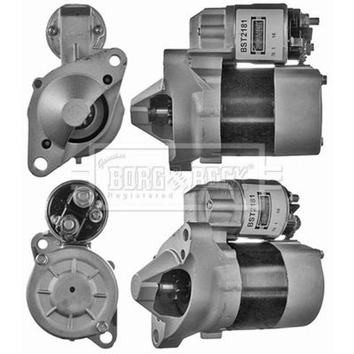 Borg & Beck Starter Motor 12V 0.7kW 9 Teeth BST2181