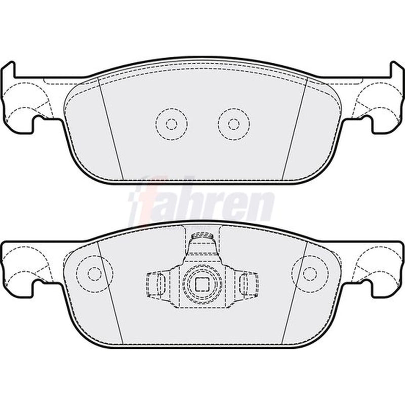 Fahren Front Brake Pad Set FBP3794