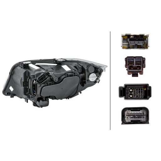 Hella Headlight Headlamp D1S/H7 Right 1ZS 354 688-021