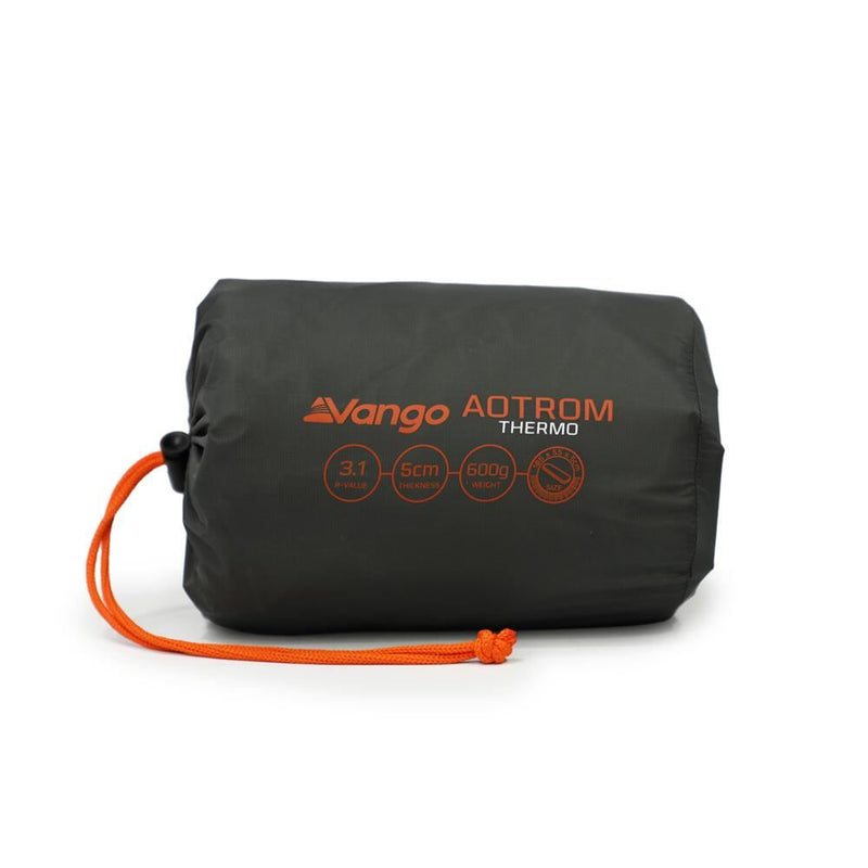 Vango Aotrom Thermo Self inflating Sleep Mat Anthracite - Vango - Van Life Living