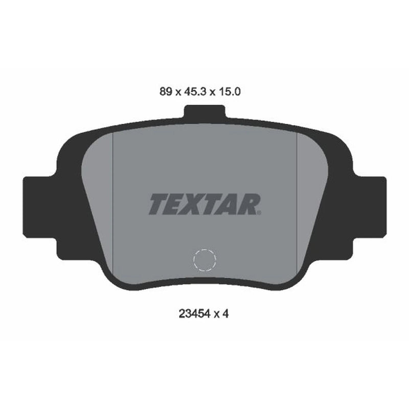 Textar Rear Brake Pad Set 2345401