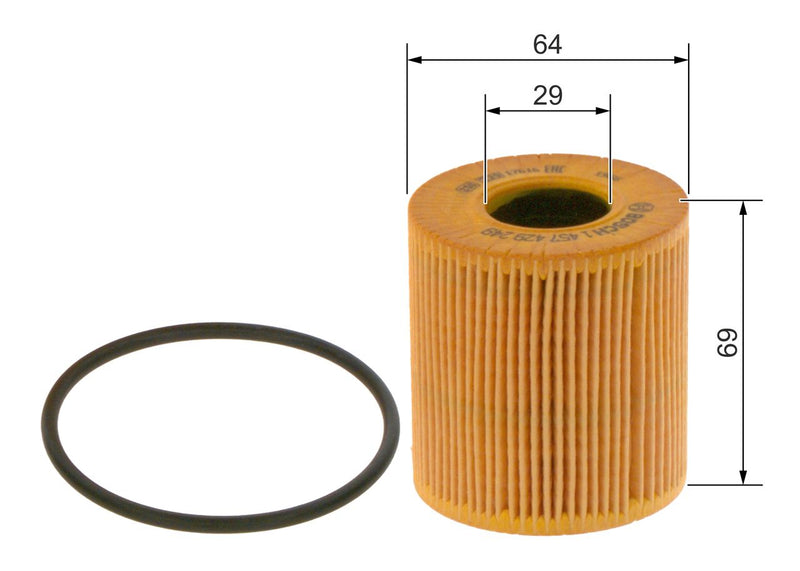 Bosch 1457429249 Oil Filter