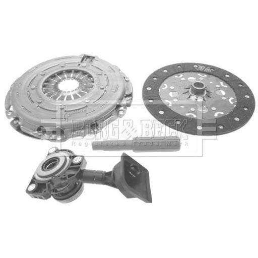 Borg & Beck Clutch Kit Set 3pc HKT1551