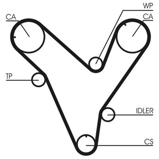 Continental CTAM Timing Belt Cambelt 192 Teeth CT829