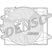 Denso Engine Cooling Fan DER13005
