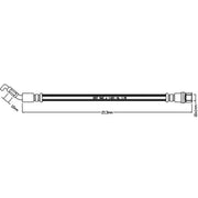 Abtex Brake Hydraulic Hose Line Right ABH1120