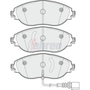 Fahren Front Brake Pad Set fits Seat Alhambra 2010-2022 1.4 2.0