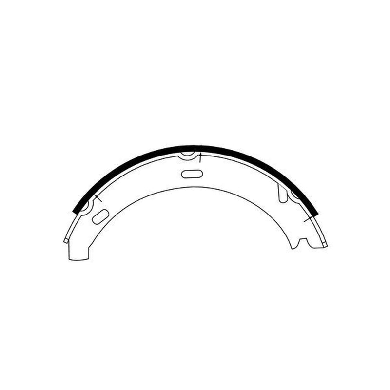 Textar Parking Brake Shoe Set 91057200