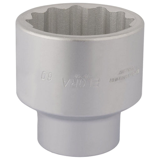 Draper Elora Bi-Hexagon Socket, 1" Sq. Dr., 60mm 67442 Draper  - Town Parts