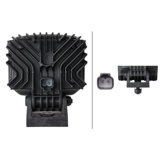 Hella Lamp ZR 0/180Gr Md12-24 Dt PB1C 2ZR Body 2ZR 996 188-521 2ZR 996 188-521