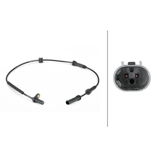 Hella ABS Wheel Speed Sensor Front 6PU 012 806-591