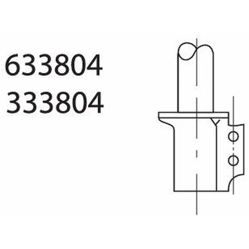 KYB Shock Absorber Damper Strut Front 333804