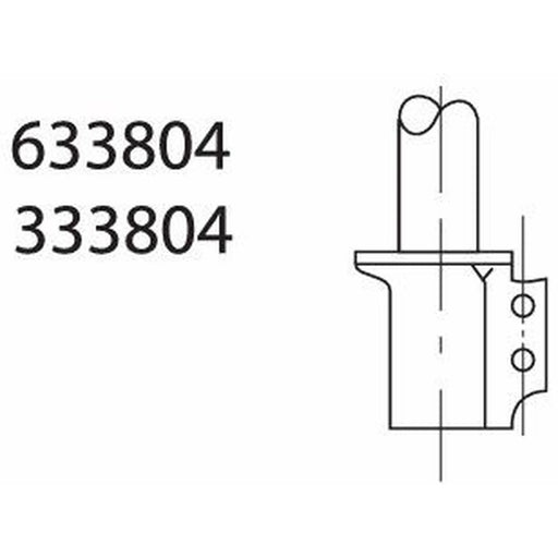 KYB Shock Absorber Damper Strut Front 333804