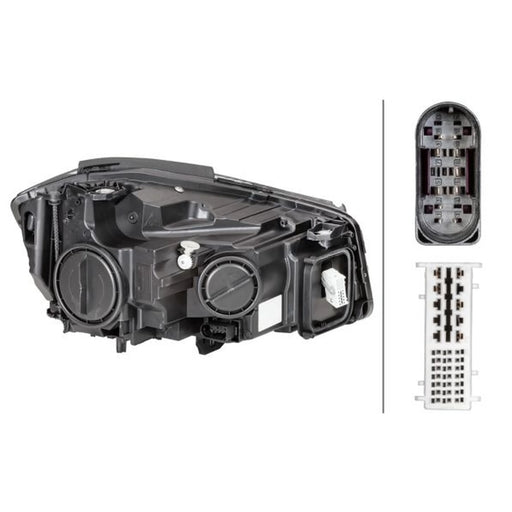 Hella Headlight Headlamp LED Left 1ZT 010 818-471