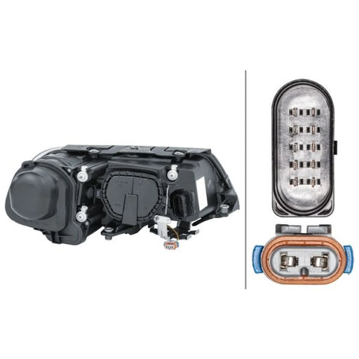 Hella Headlight Headlamp W5W Left 1EL 008 340-071