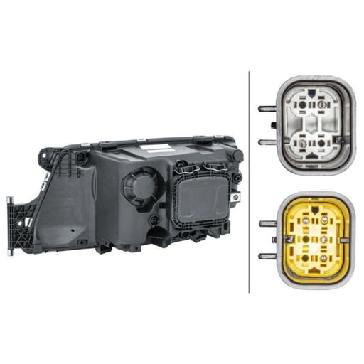 Hella Headlight Headlamp H7/H7 Right 1EH 354 987-021