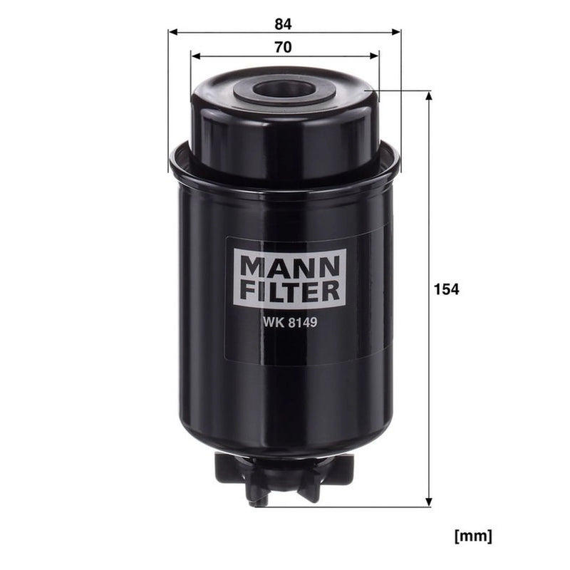 MANN-FILTER Fuel Filter Element WK 8149