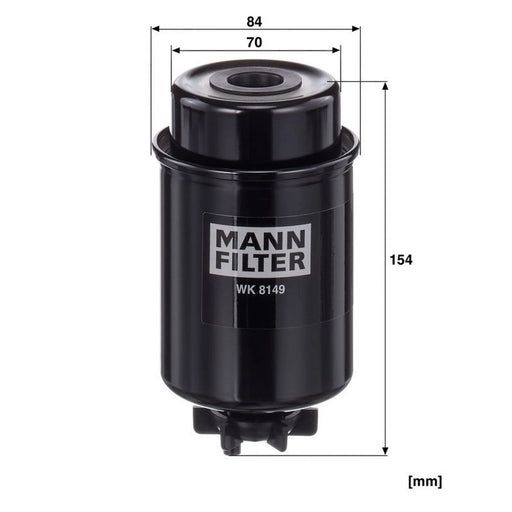 MANN-FILTER Fuel Filter Element WK 8149