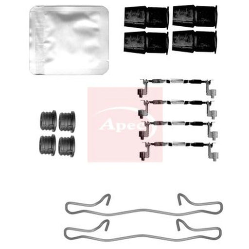 Apec Brake Pad Accessory Fitting Kit Rear KIT1608