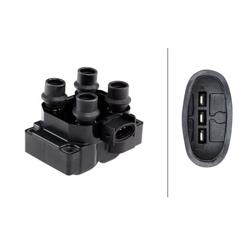 Hella Ignition Coil Pack 5DA 193 175-401