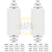 NAPA Steering Bellow Kit Front NCB3008