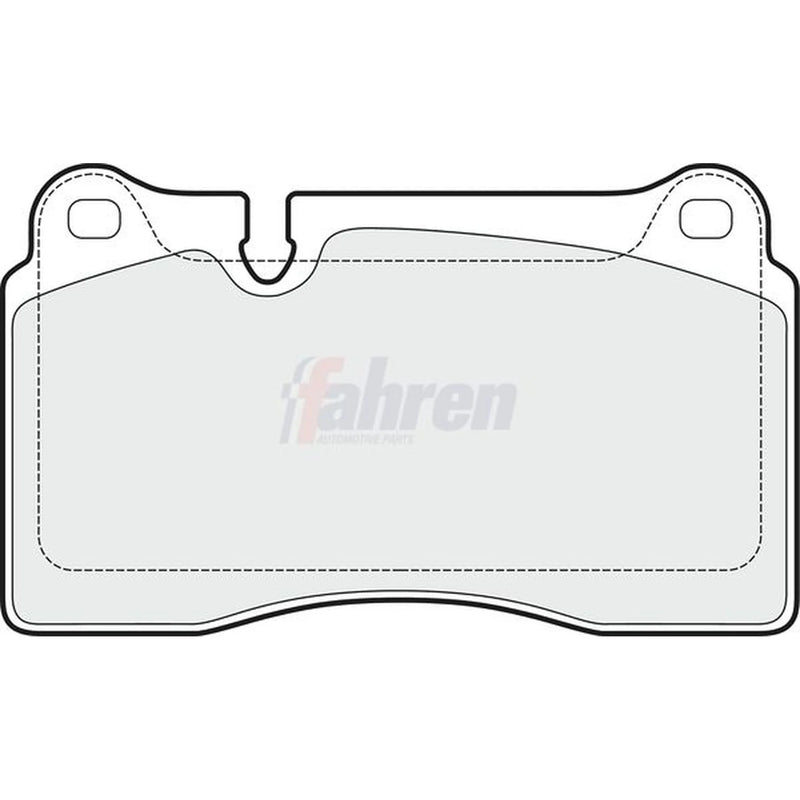 Fahren Front Brake Vented Discs & Pads fits VW Touareg 2004-2018 3.0 3.6