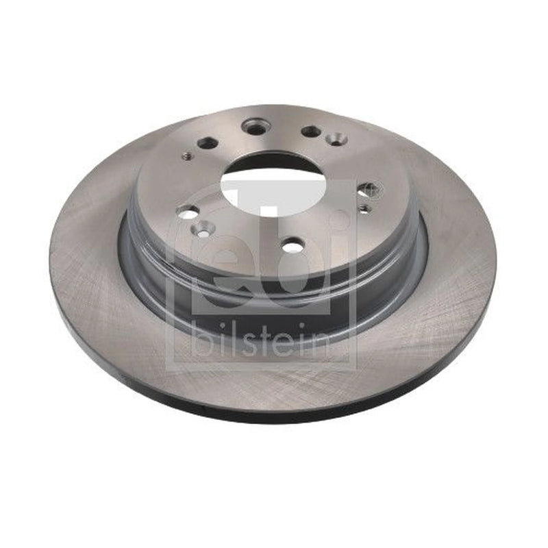 Febi 2 x Solid Rear Brake Discs 108524-x2