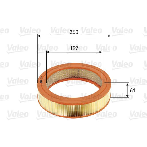 Valeo Engine Air Filter 585698