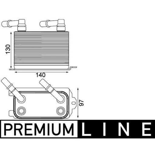 Mahle Automatic Gearbox Oil Cooler CLC 228 000P