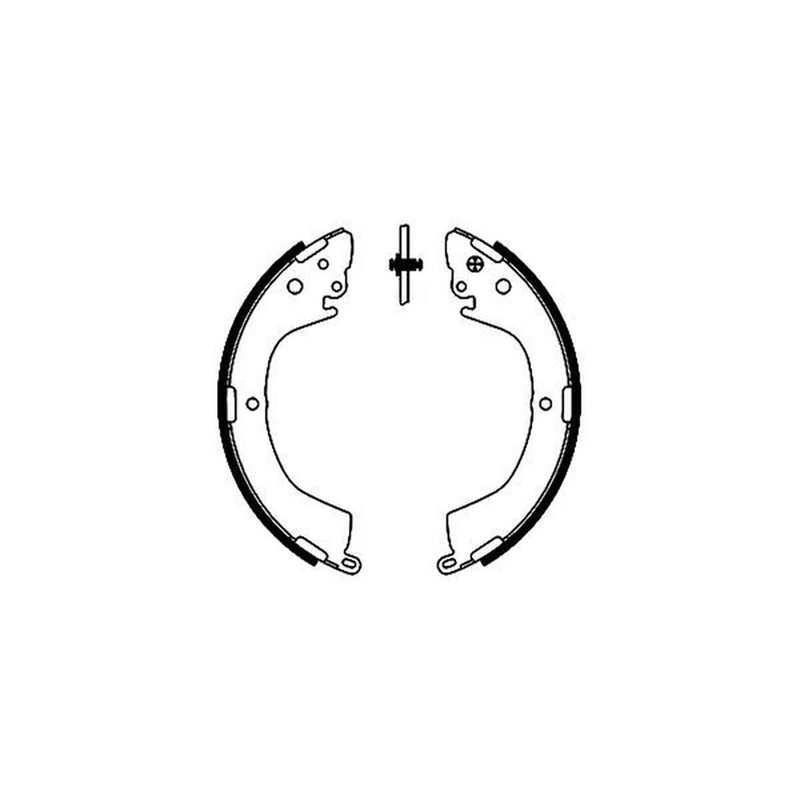 Textar Brake Shoe Set Axle Kit 91050600
